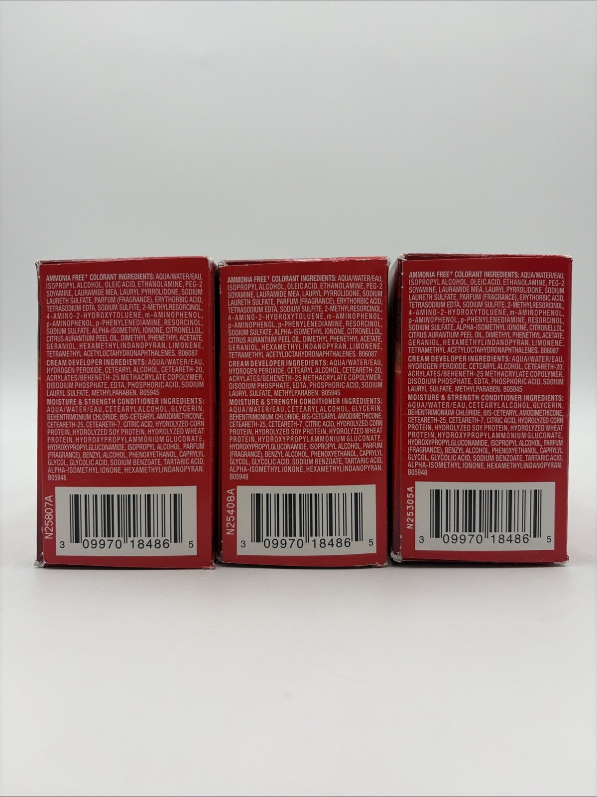 Revlon ColorSilk Beautiful Color Hair Dye 55 Light Reddish Brown Pack of 3