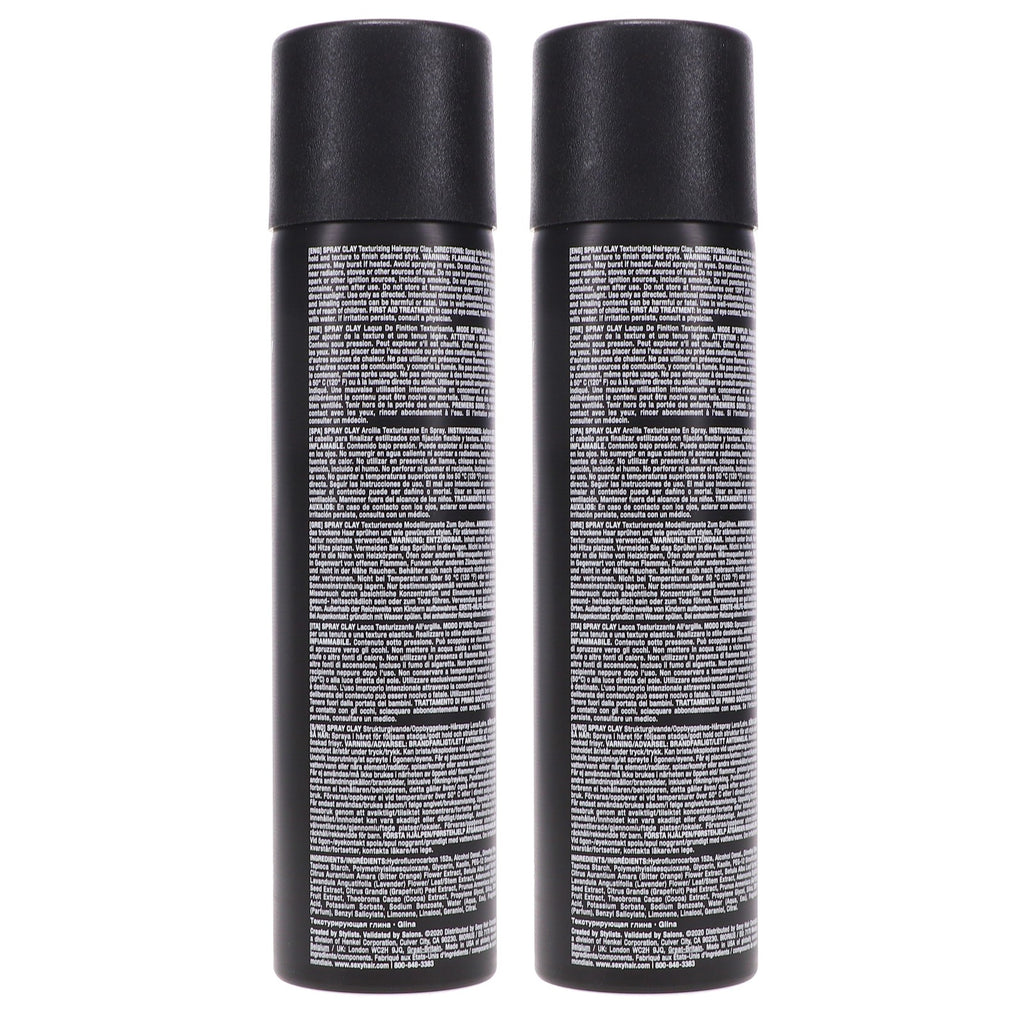 Hair Styling Spray Clay 4.4 oz Pack - Matte Finish, Texturizing Hold