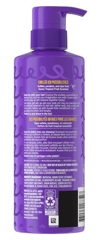 Kids Curly Hair Shampoo - Sulfate & Paraben Free, 16oz Twin Pack