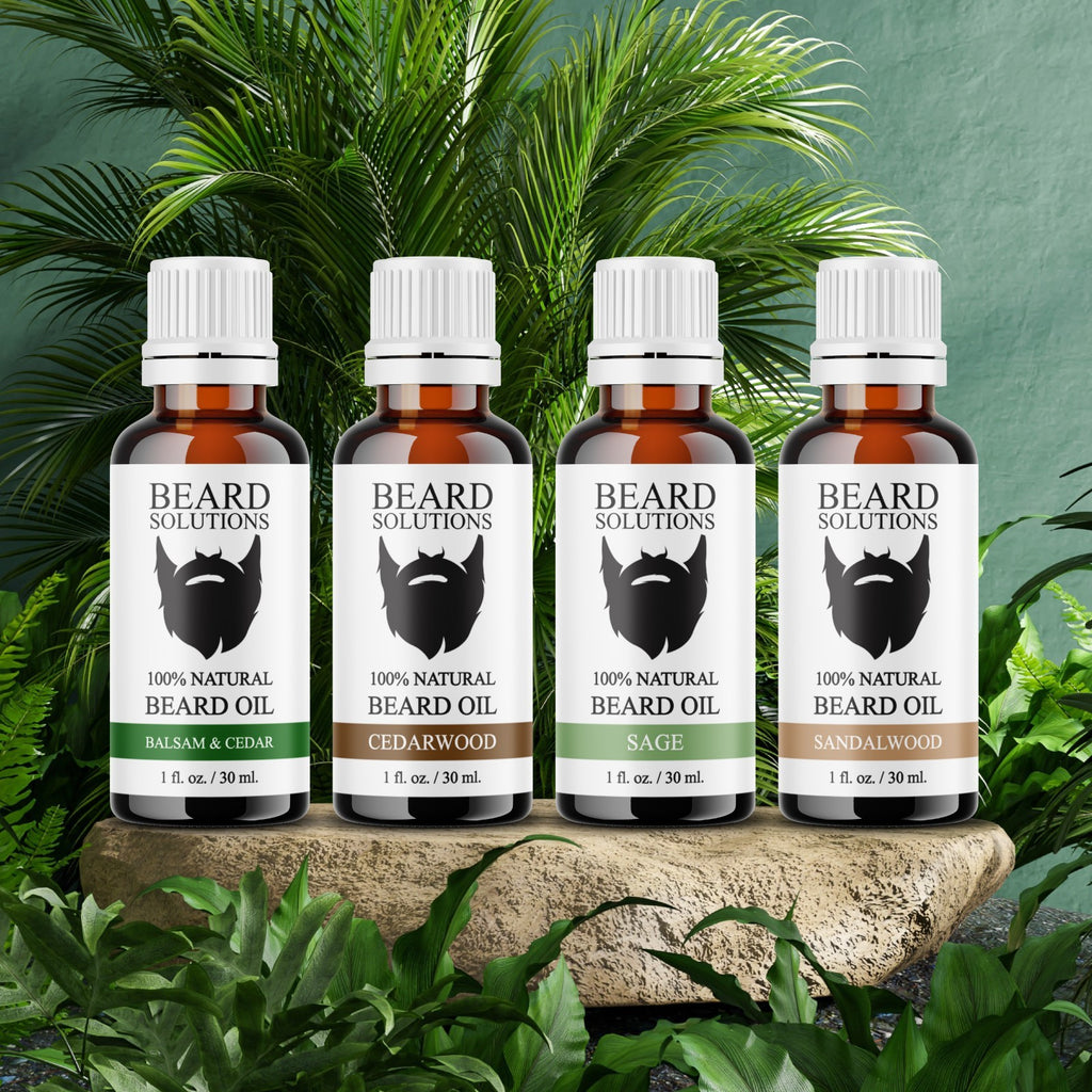 Natural Beard Oil for Men - Nourishing Growth & Softening - 1 oz