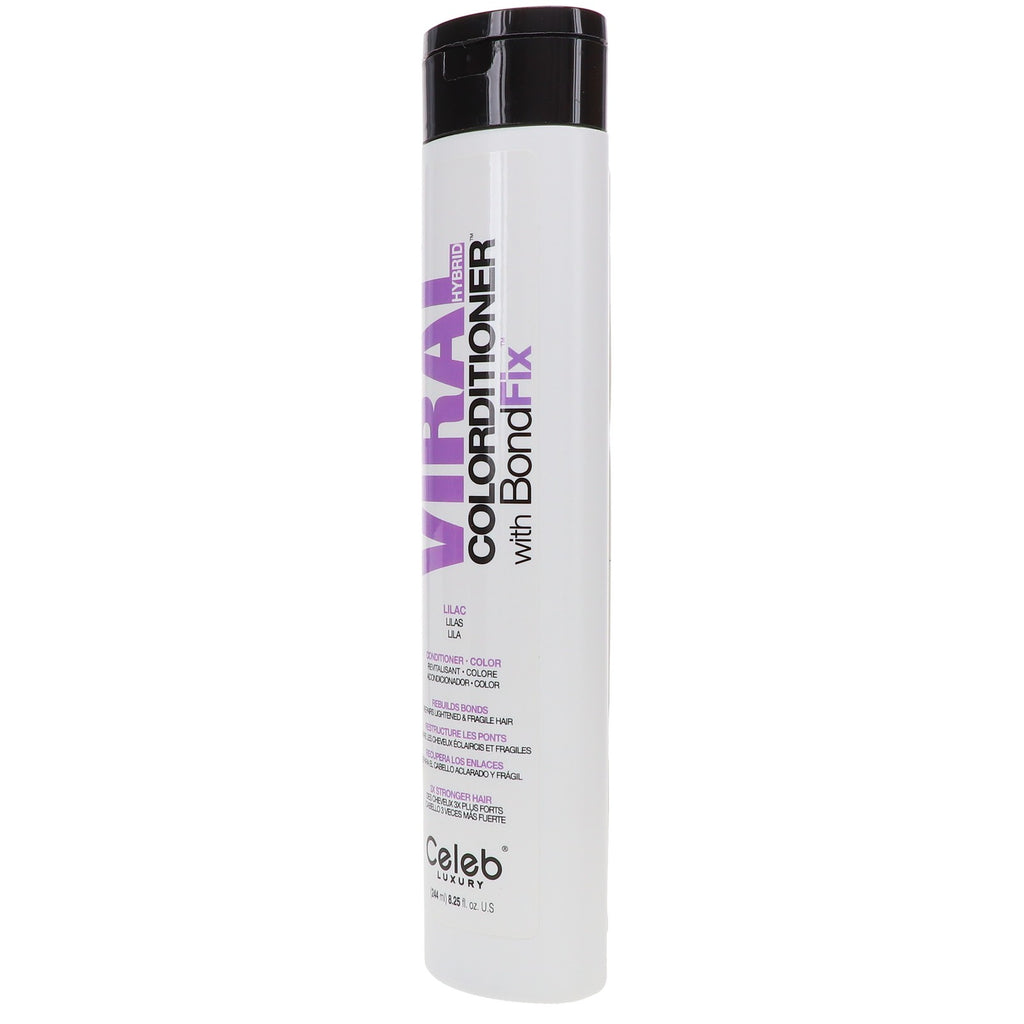 Lilac Color Conditioner for Faded Hair - 8.25 oz Viral Hybrid with BondFix