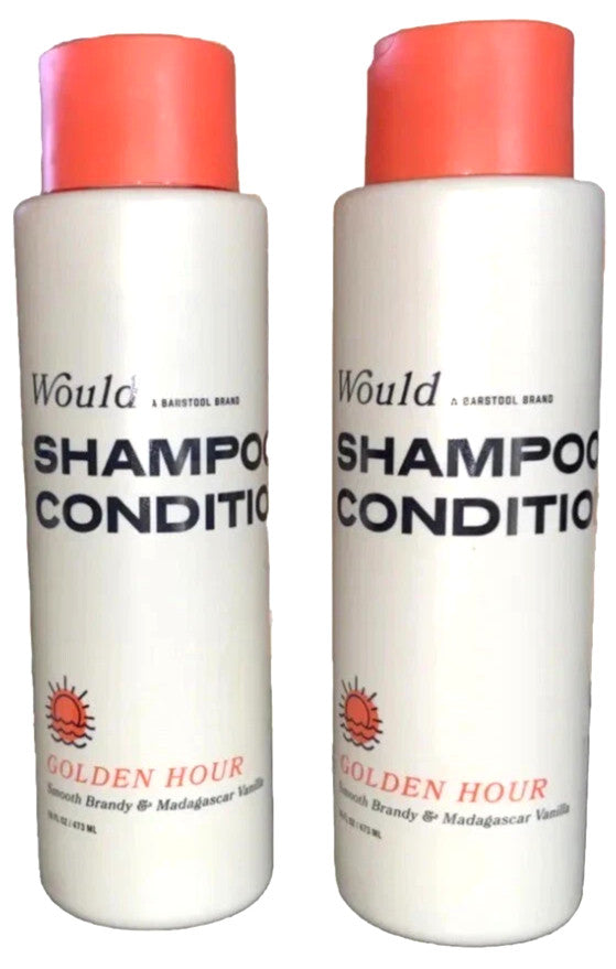 Would Shampoo & Conditioner Set - Golden Hour Madagascar Vanilla 16 oz Each (2 Pack)