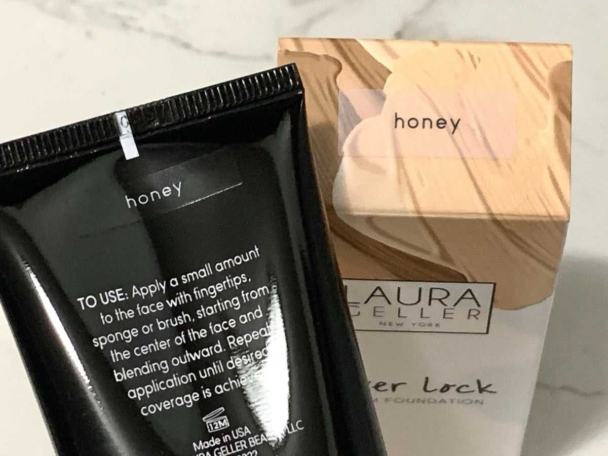 Cream Foundation in Honey - Full Size, New in Box - Flawless Face Makeup