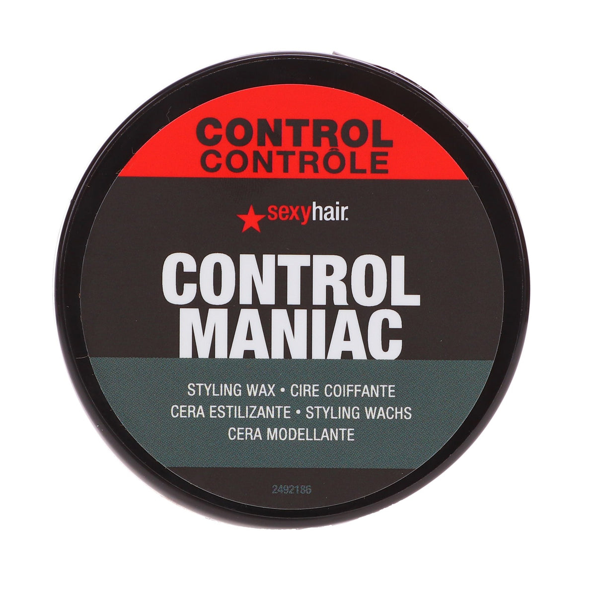 Hair Styling Wax Control Maniac 2.5 oz Pack of 2 for Hold & Shine