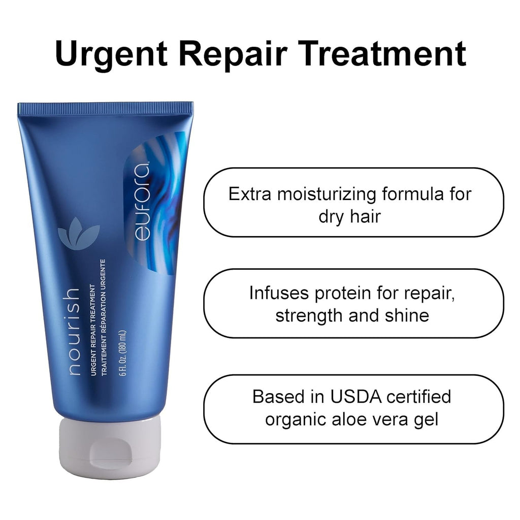 Deep Conditioner for Damaged Hair - Vegan Repair Treatment 6 oz