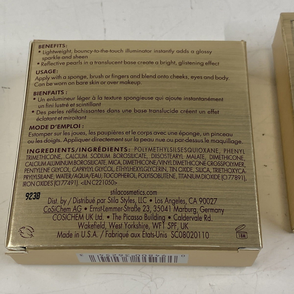 Stila Heaven’s Dew All Over Glimmer 0.14 oz - Lake Havasu Lightweight Liquid Highlighter x2