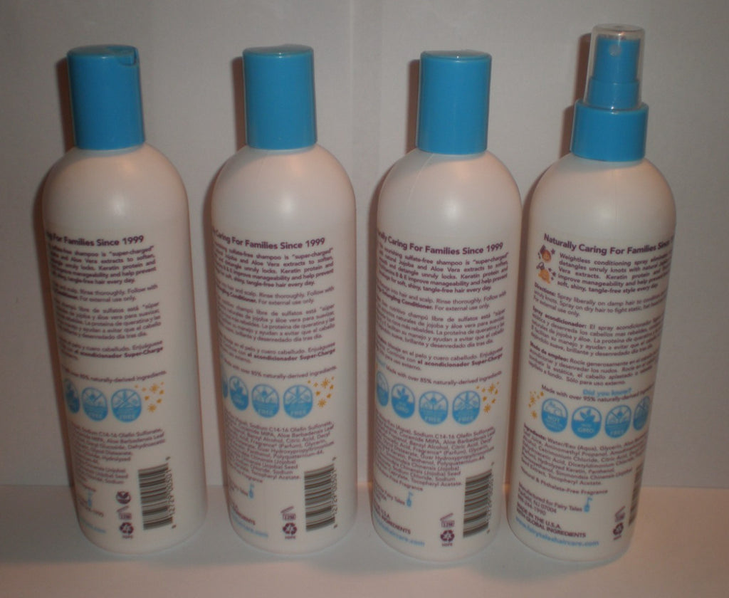 Detangling Shampoo & Static Free Spray Set - Fairy Tales 12 FL OZ