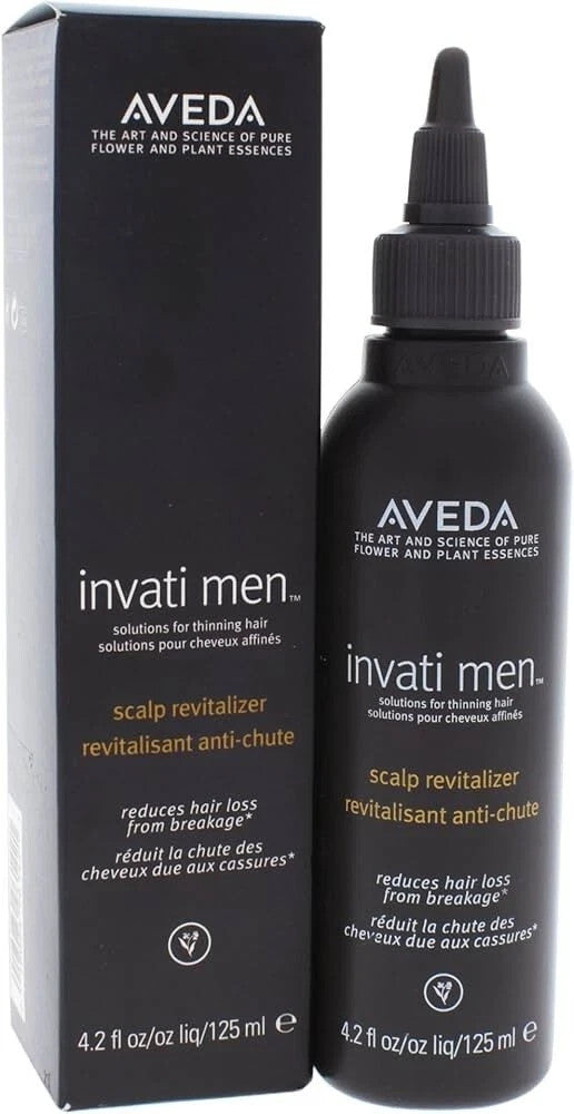 Men's Hair Thinning Treatment - Invati Scalp Revitalizer 4.2 oz - Strengthens & Promotes Fuller Hair
