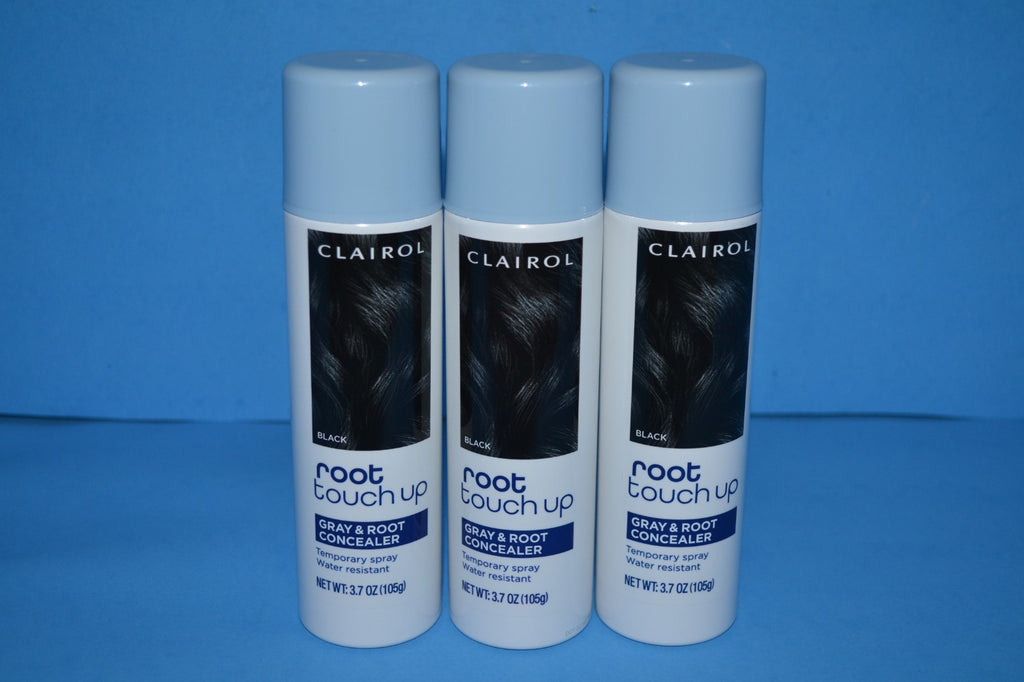 3-Pack Black Root Touch-Up Gray & Concealer - 3.7 oz Each