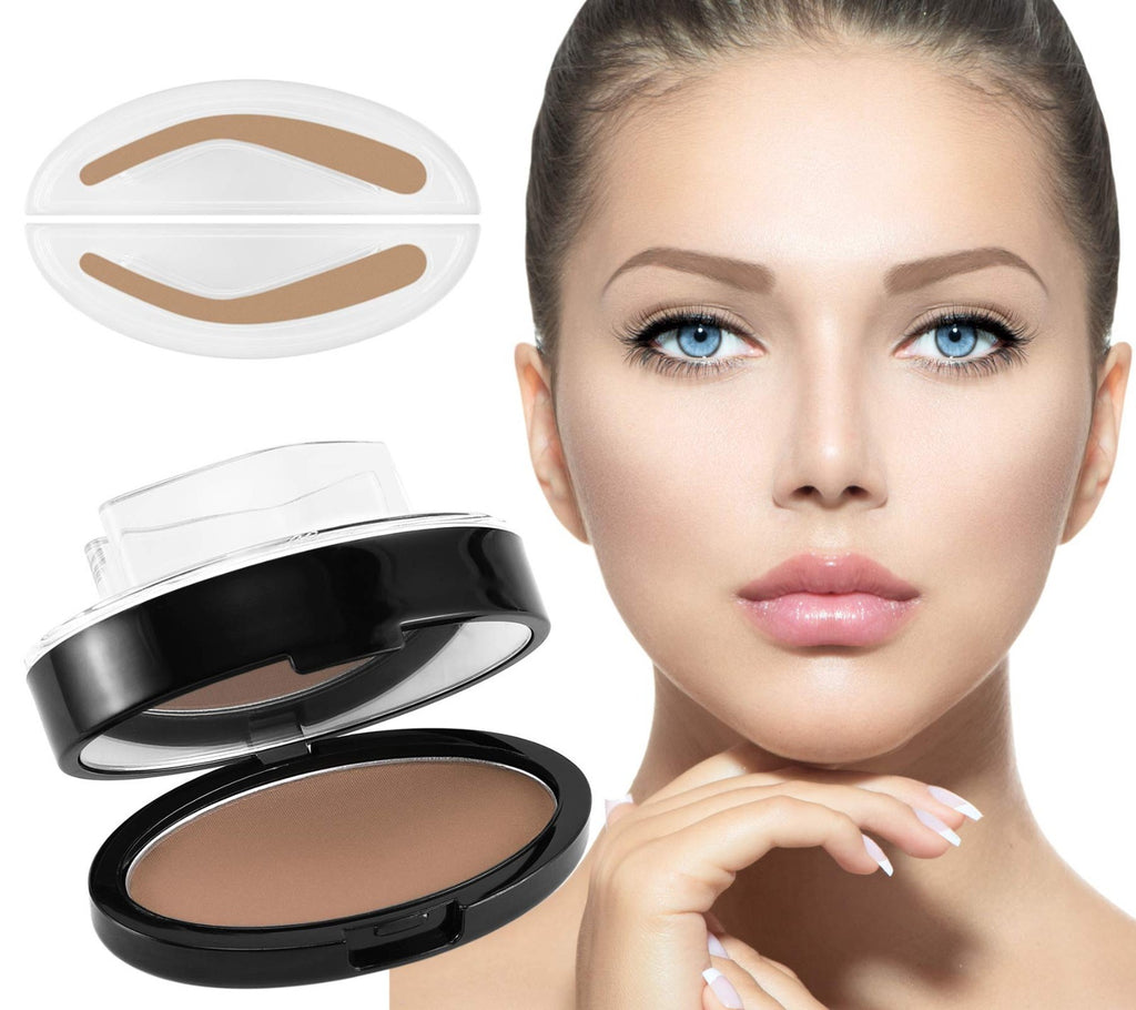 Waterproof Eyebrow Stamp Kit for Natural Perfect Brows - Quick & Easy Makeup