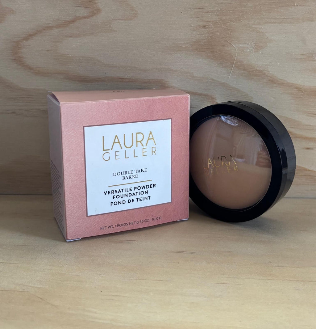 Double Take Baked Powder Foundation Fair 10g - Long-Wear Matte Finish