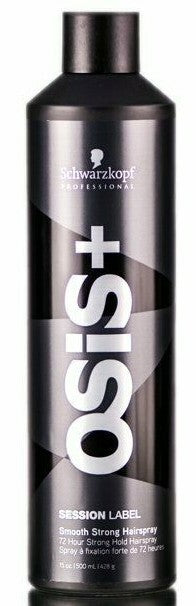 Schwarzkopf Osis+ Session Label Strong Hairspray - 6 Bottles, 15oz Each