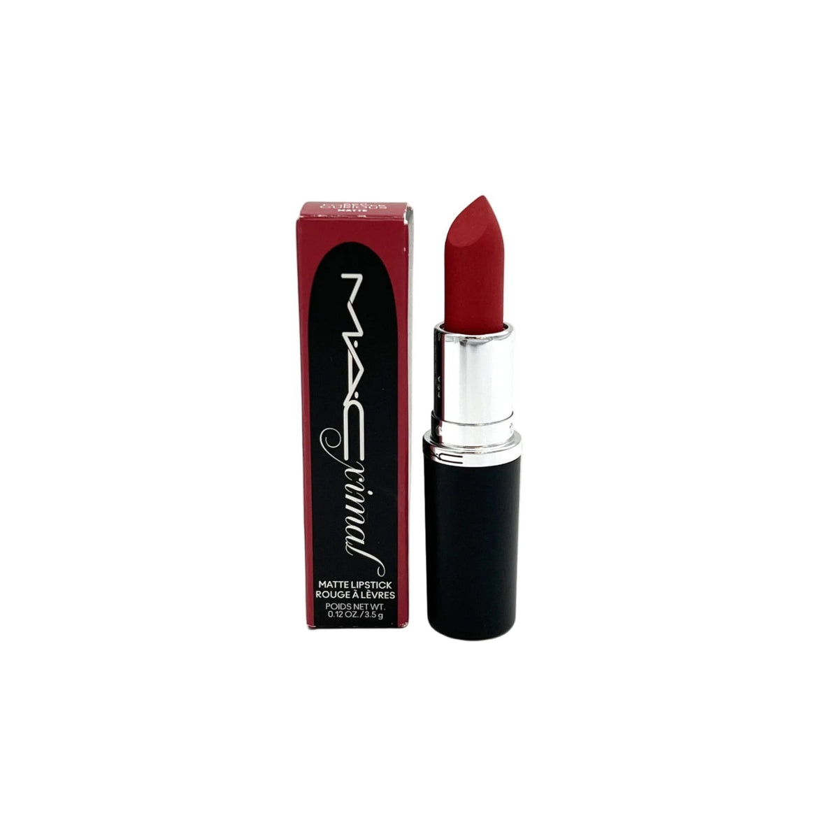 MAC Lipstick Matte Lipstick 668 Forever Curious - Pinky Red Full Size