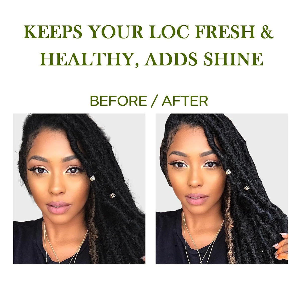 10 Fl Oz Rose Water Braid Spray for Dreads & Locs Hydrating Hair Mist