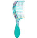 Electric Detangling Comb for Hair - Chromatic Swirl, Professional Styling Tool