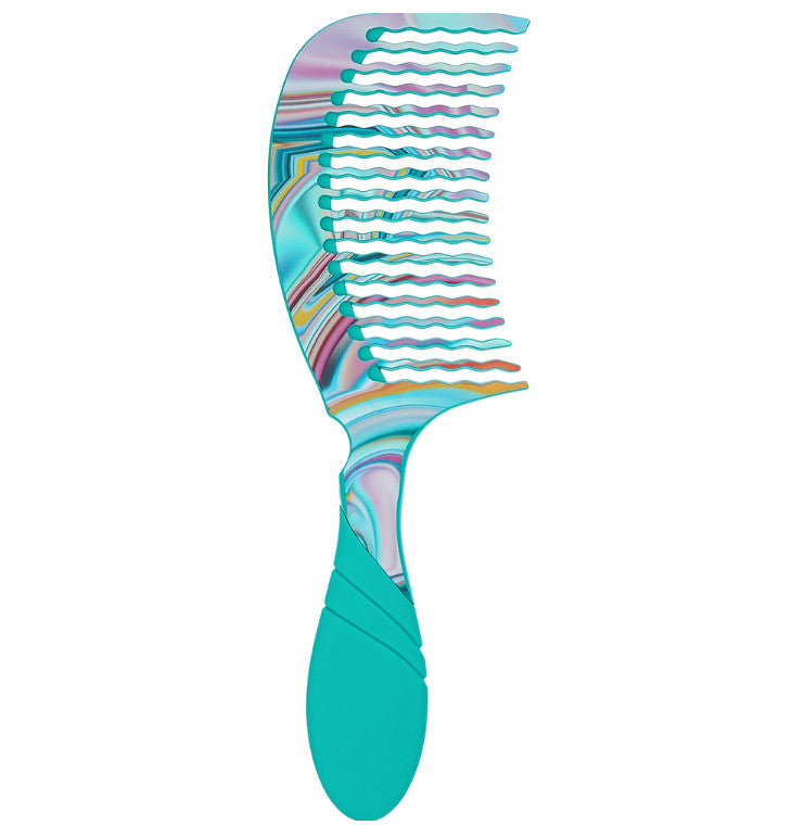 Electric Detangling Comb for Hair - Chromatic Swirl, Professional Styling Tool