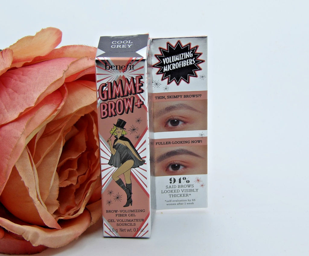 Benefit Gimme Brow+ Brow Volumizing Fiber Gel Cool Grey 0.1 oz Full Size