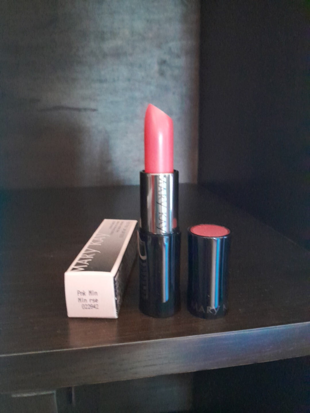 Mary Kay Creme Lipstick Pink Melon Full Size NIB