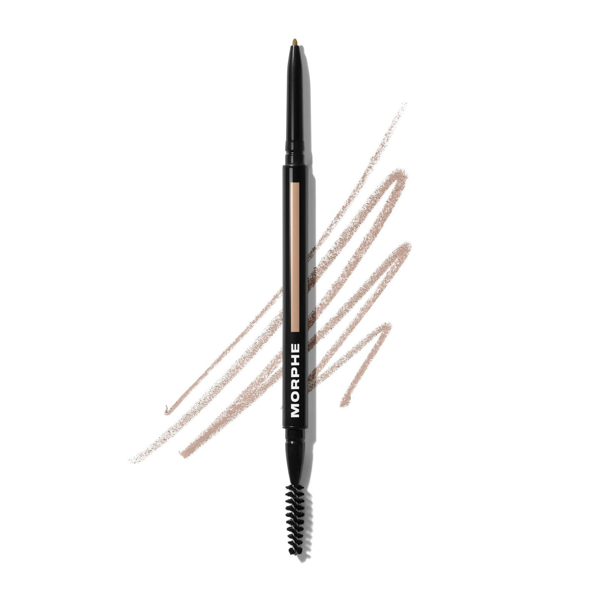Morphe Micro Dual Eyebrow Pencil - Long-Wear, Precise, Chocolate Mousse