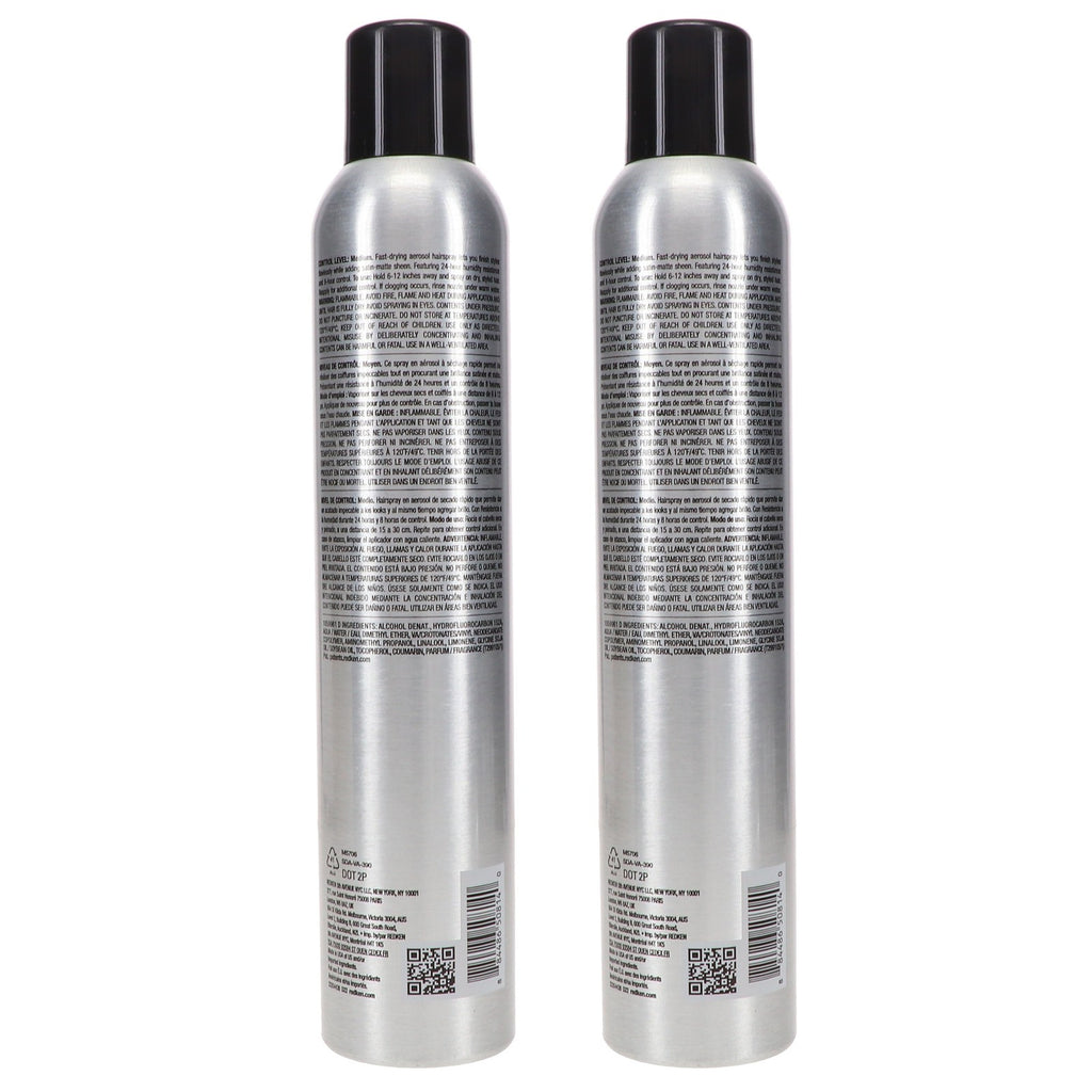 Redken Brushable Hairspray 12 - Flexible Hold & Hair Protectant 10.4 oz (2 Pack)