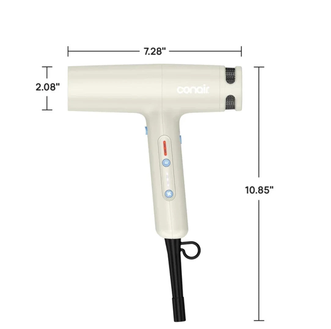 High-Speed Digital Hair Dryer with Ionic & Tourmaline Technology - 1600W
