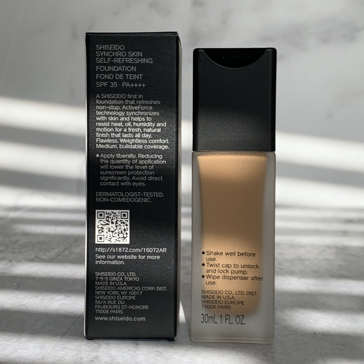 Foundations for 360 Citrine - Shiseido Synchro Skin Self-Refreshing SPF35 Foundation 30ml