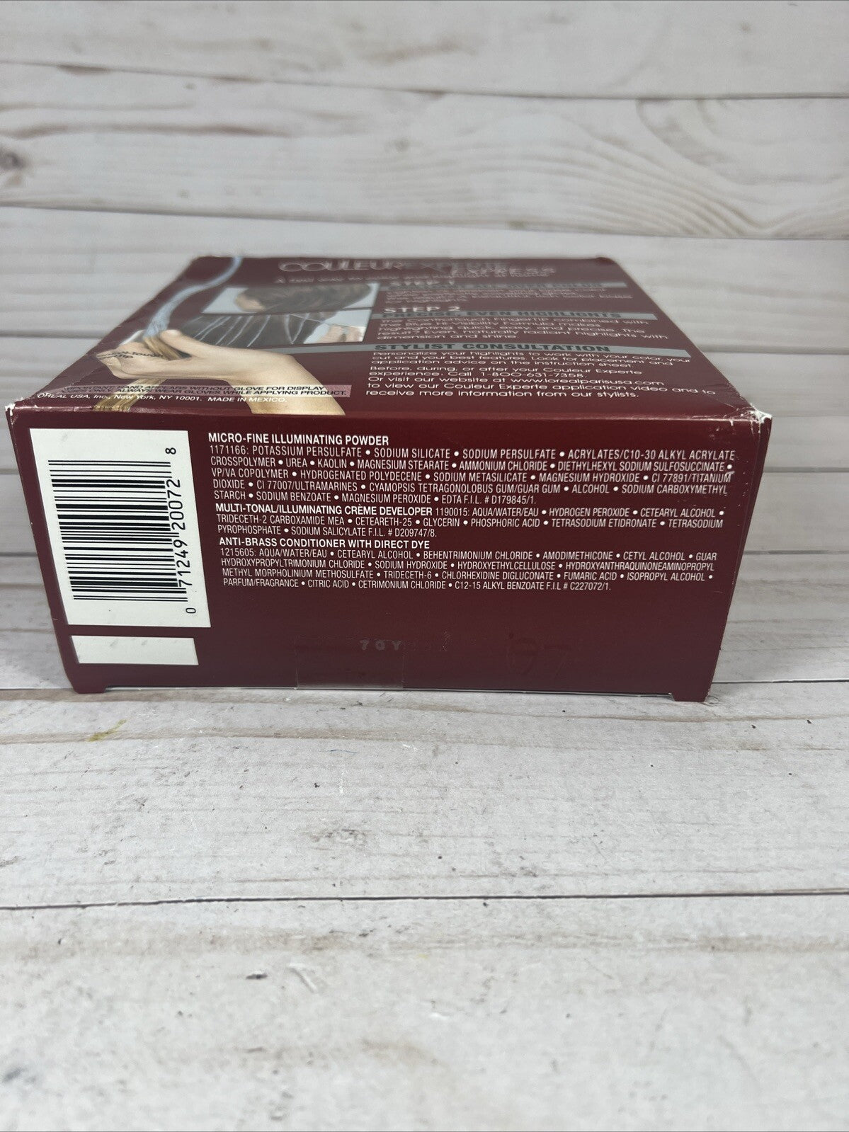 L'Oreal Paris Hair Color 6.1 Light Ash Brown Permanent Hair Dye