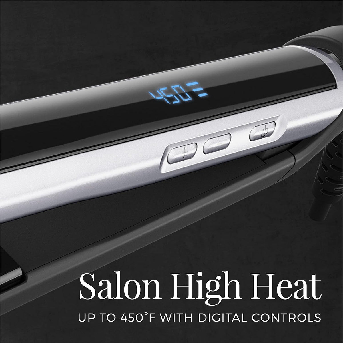 Remington Pearl Pro Ceramic Flat Iron - 1-Inch Hair Straightener with Floating Plates