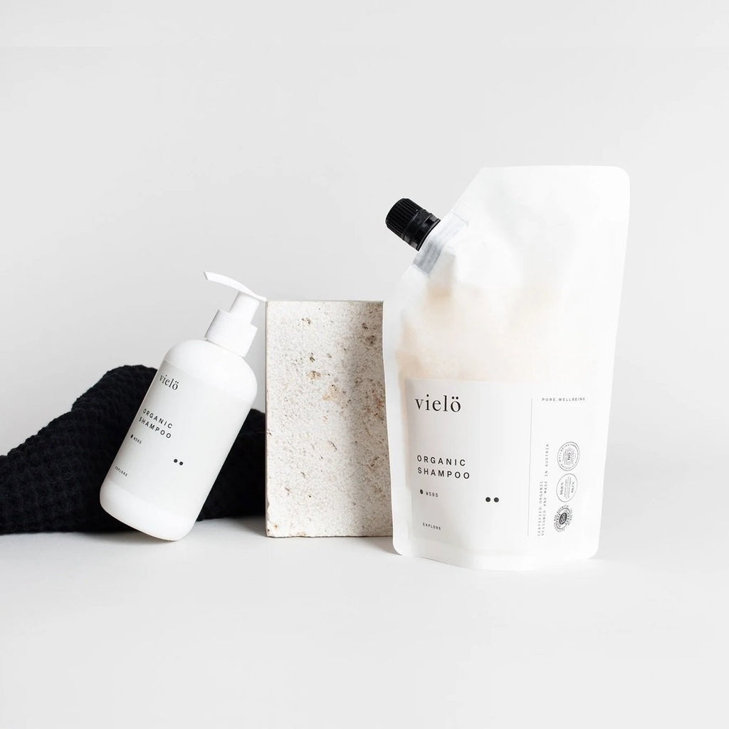 Natural Hair Shampoo & Conditioner Set - Sulfate-Free Organic Nourishing Hair Care