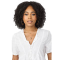 Synthetic Half Wig Quick Weave Yalina for Natural Hairstyles