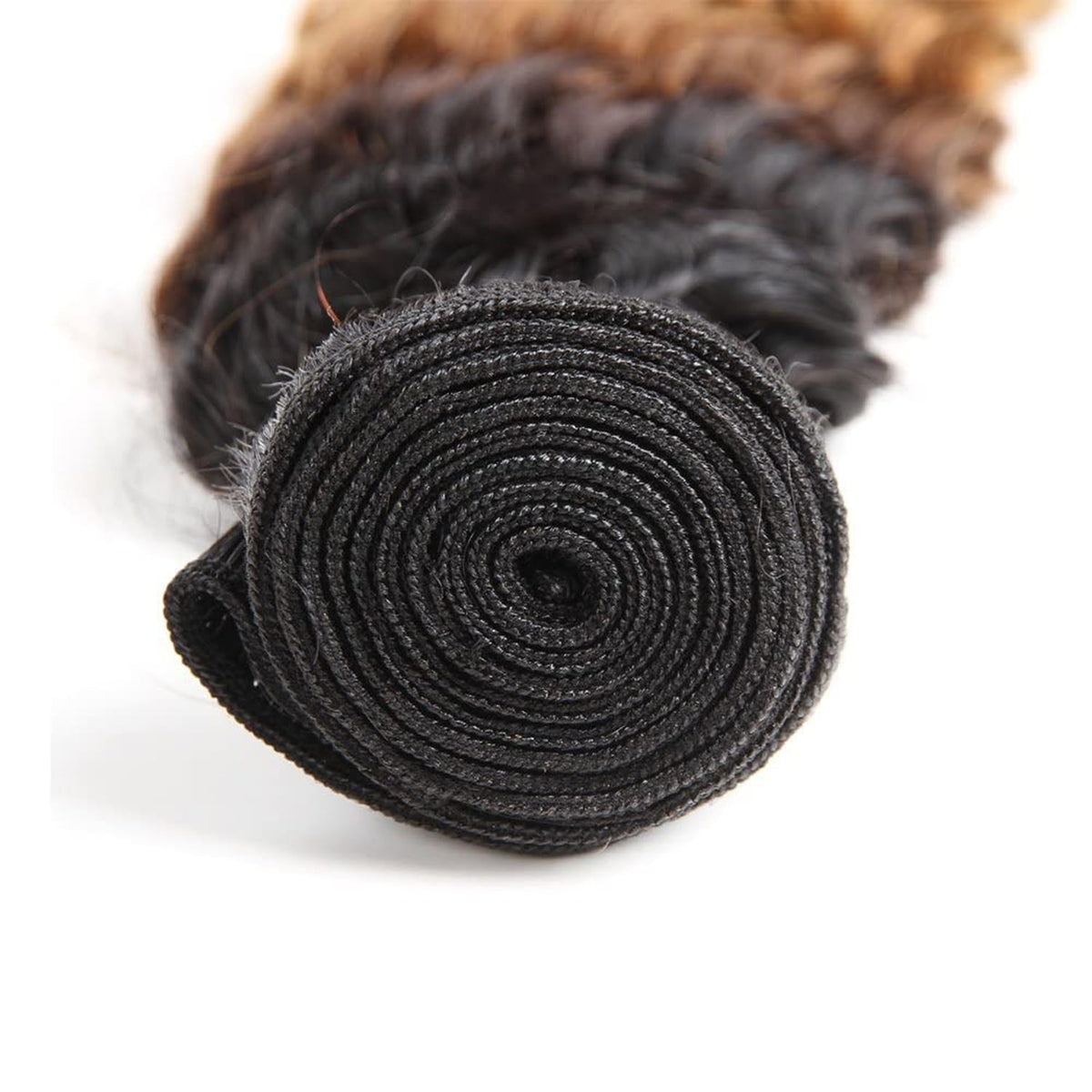 Deep Wave Human Hair Extensions 20-24 Inches Ombre Brazilian Virgin Hair