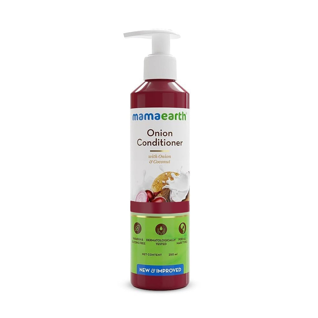 Organic Onion Conditioner for Hair Loss & Growth with Coconut Oil - 8.45 Fl Oz