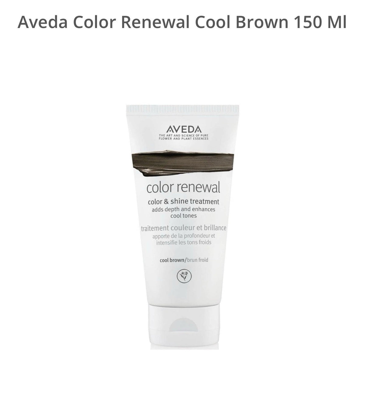 Aveda Color Renewal Hair Treatment Cool Brown 5 oz - Shine & Color Protect