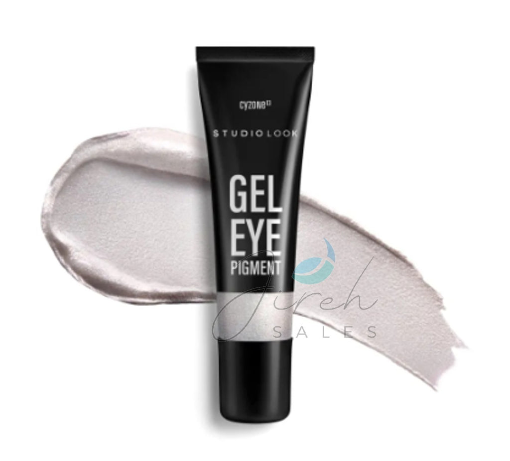 Studio Look Liquid Eyeshadow - Long-Lasting Metallic Silver