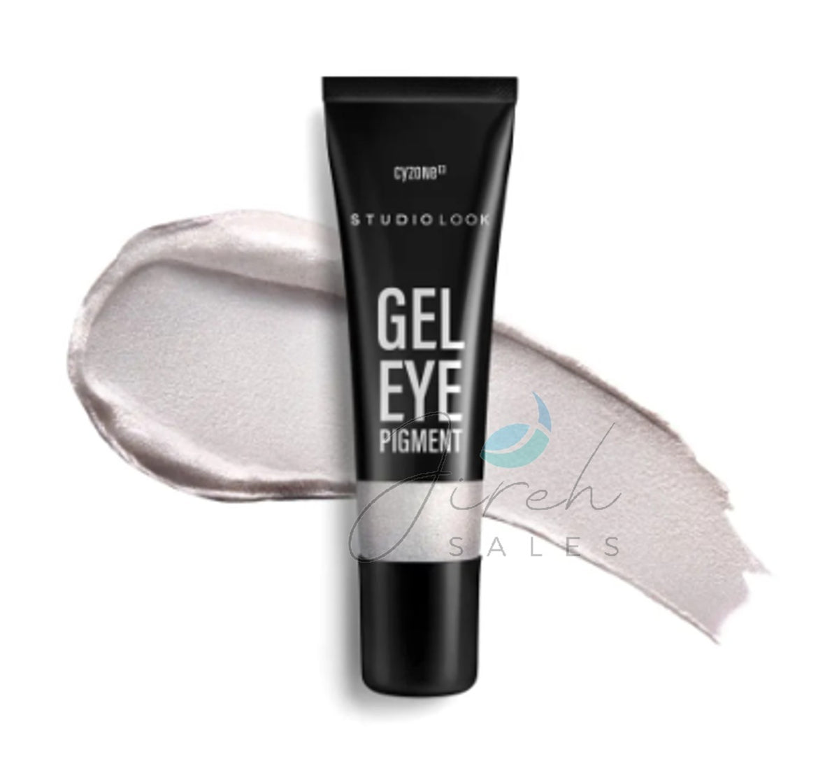 Studio Look Liquid Eyeshadow - Long-Lasting Metallic Silver