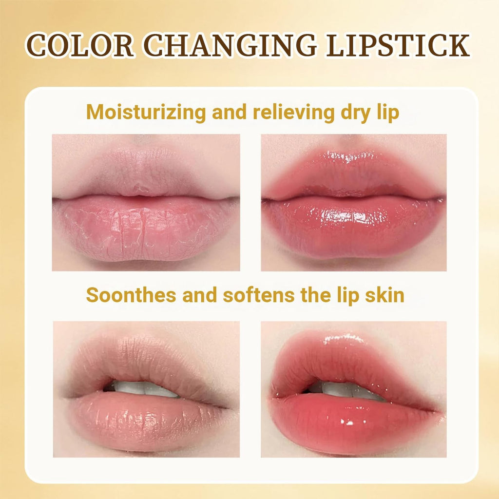 Color Changing Lipstick with Hydrating, Skin-Adaptive Formula – 1 or 2 Pack