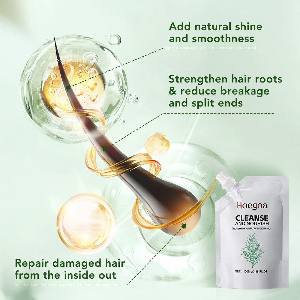 Rosemary Amino Acid Shampoo for Hair Nourishment and Scalp Care 100ML
