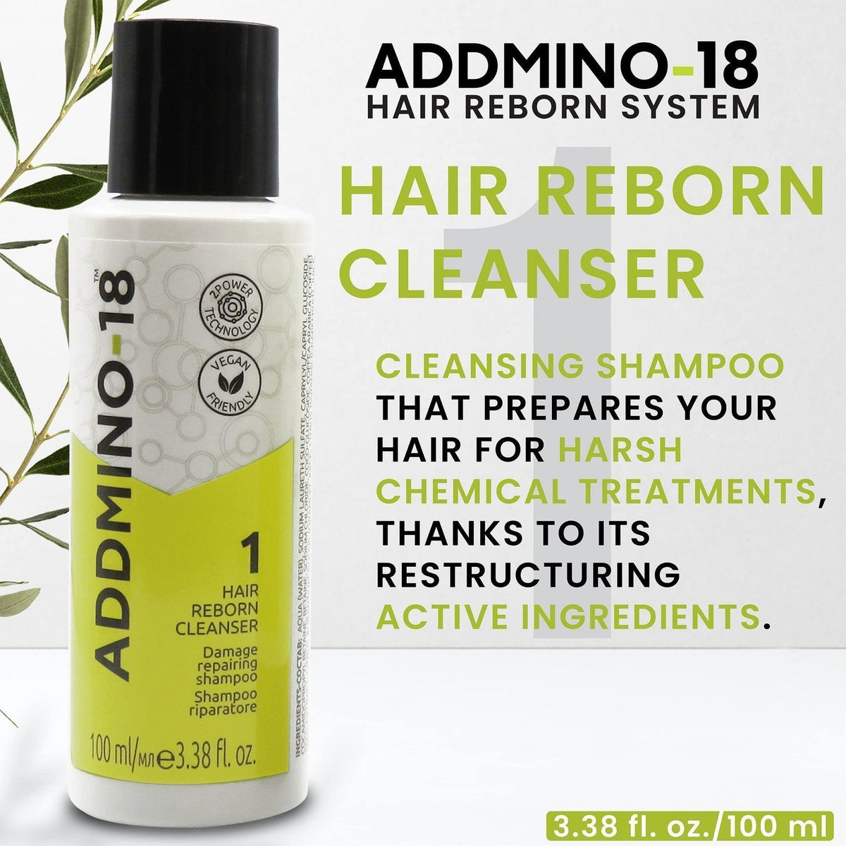 Magic Hair Reborn Kit - Shampoo, Hair Mask & Leave-In Conditioner Set for Damaged Hair