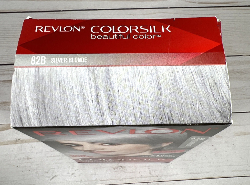 Revlon Colorsilk Silver Blonde Permanent Hair Color 4-Pack - Ammonia-Free, Keratin Enriched
