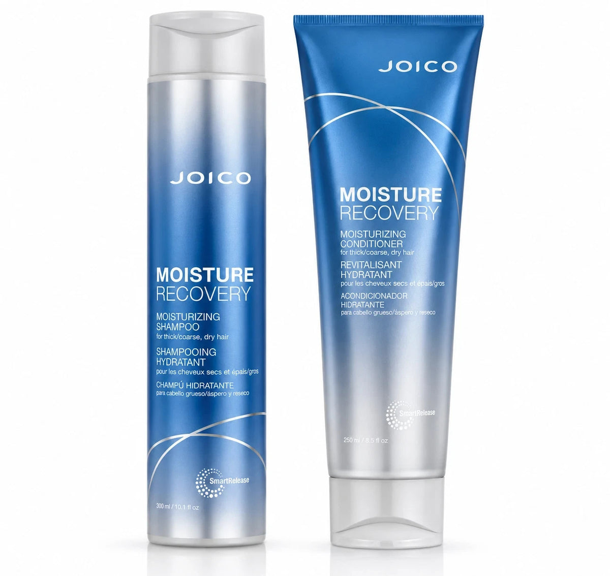 Moisture Recovery Hair Care Set with Shampoo Conditioner & Hairspray - Joico