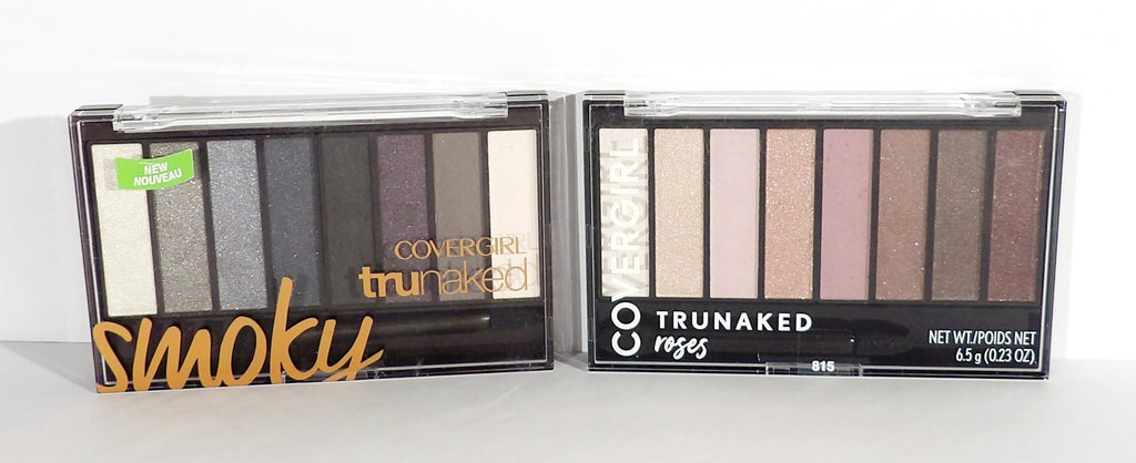 Covergirl Trunaked Smokey & Roses Eyeshadow Palette Set - 2 New Sealed