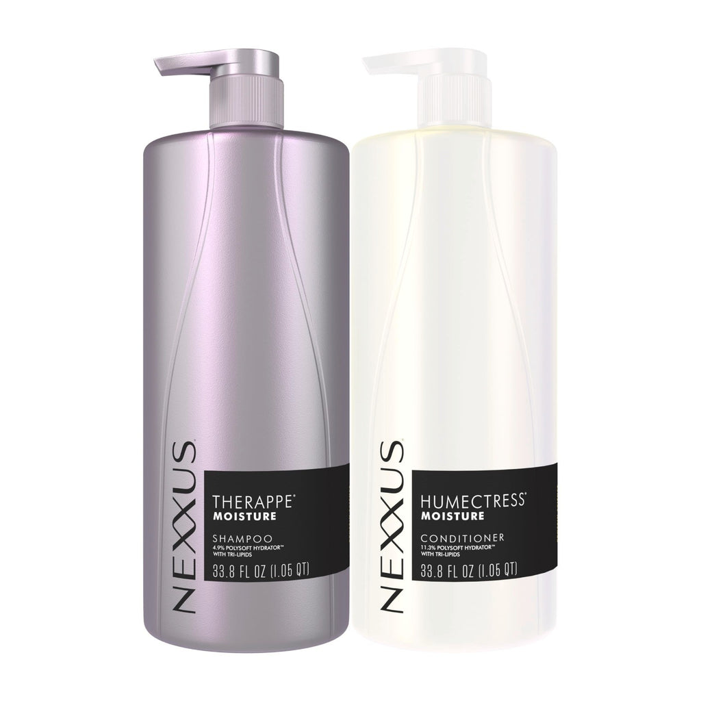 Hydrating Moisturizing Shampoo & Conditioner Set - 33.8 oz Hair Care Duo for Dry Hair