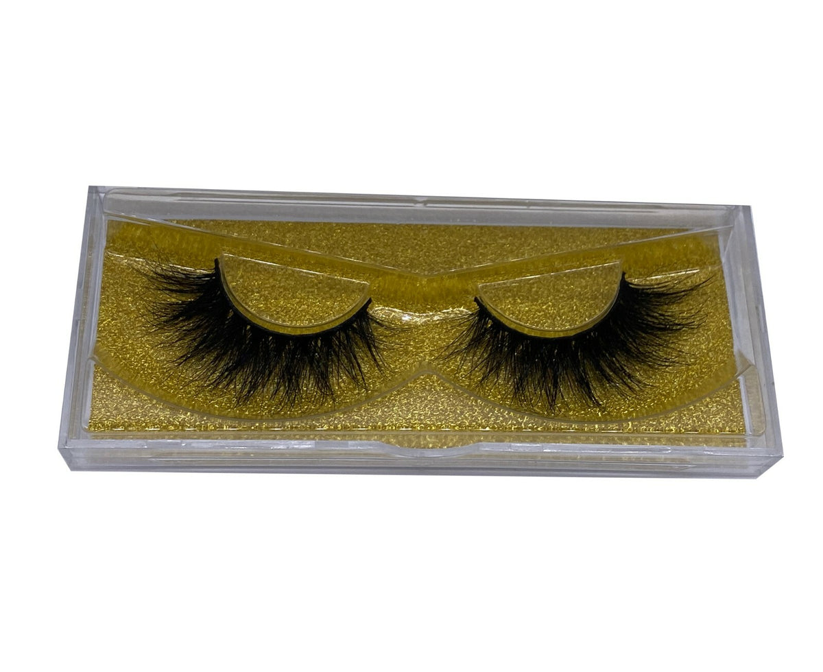 100% Real Mink Strip Eyelashes - Full & Thick, Cruelty-Free Handmade Lashes