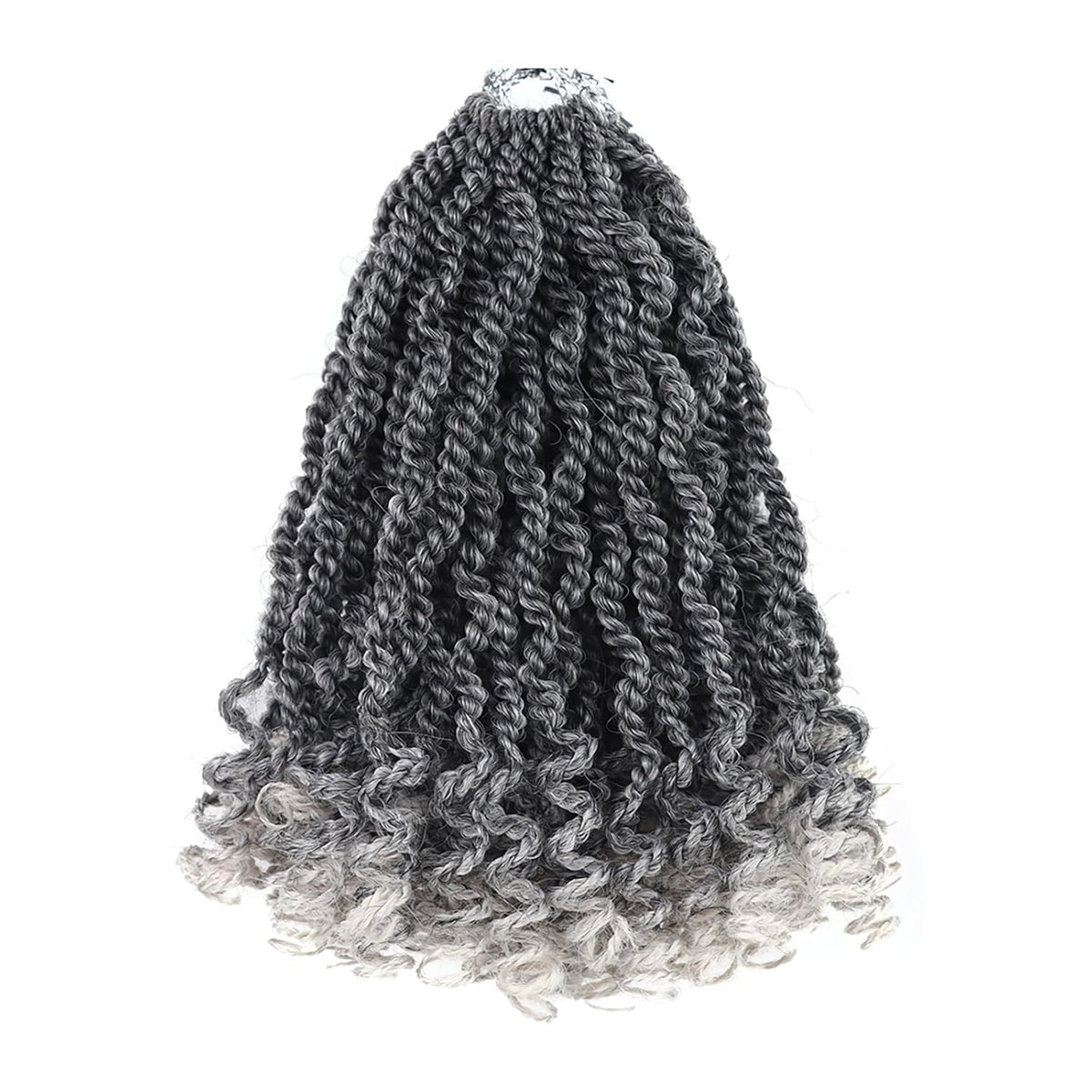 Pre Looped Senegalese Twist Crochet Hair 6 Inch for Black Women