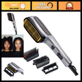 Ceramic Ionic Hair Dryer Comb with 3 Attachments, 4 Heat Settings & Cool Shot