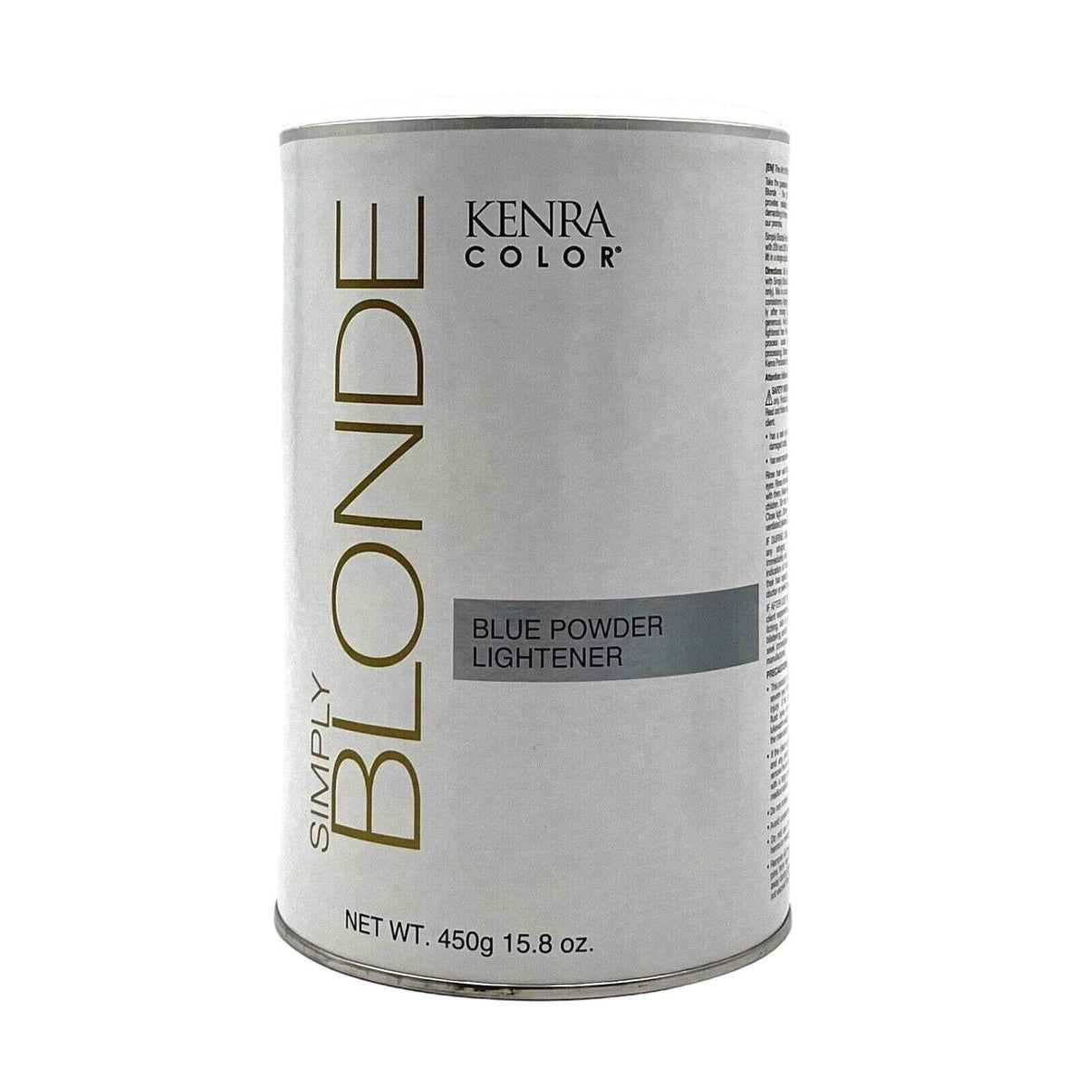 Kenra Blonde Blue Powder Lightener 15.8 oz for Hair Coloring & Neutralization