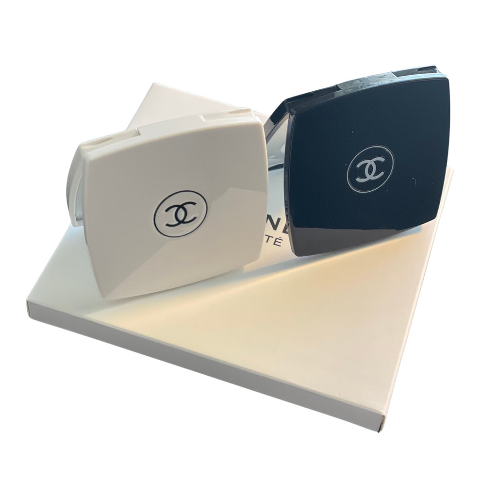Compact Double Facette Mirror - Travel Ready, Slim & Elegant