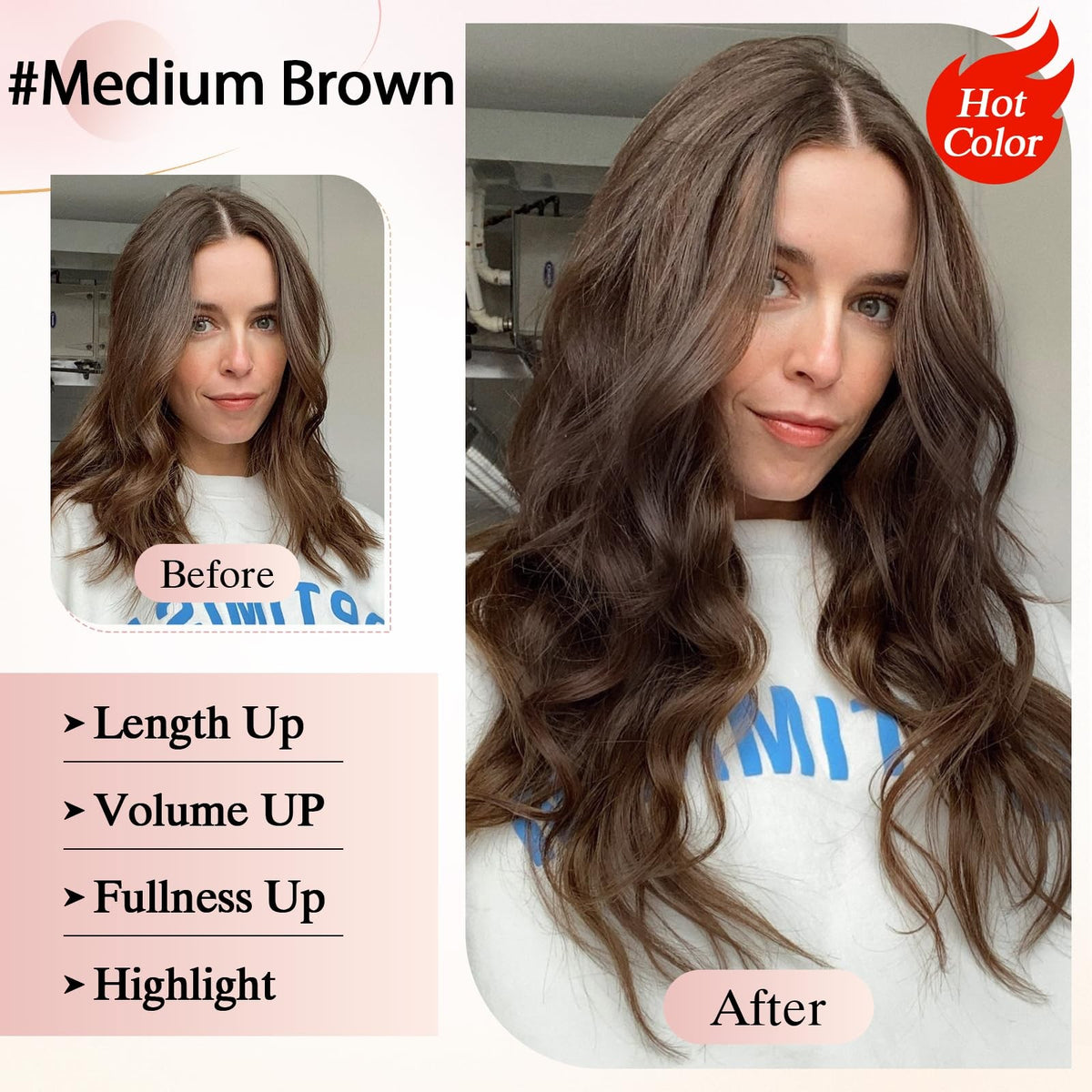 U Tip Hair Extensions Human Hair Pre Bonded Keratin Fusion