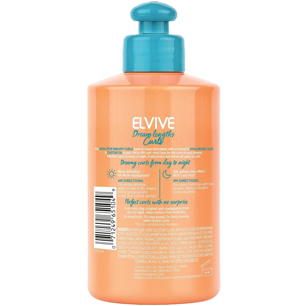 L'Oréal Elvive Dream Lengths Curl Leave-In Conditioner for Hydrated Curly Hair