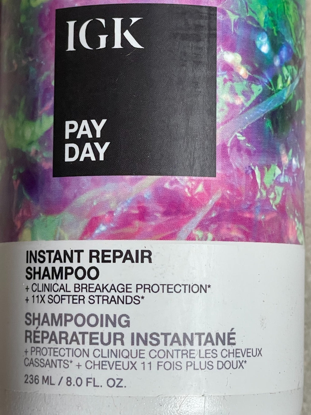 Instant Repair Shampoo for Hair 8 oz - Hydrating & Restoring Hair Care